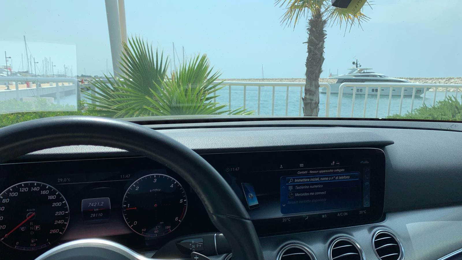 Mercedes E Class inside 006
